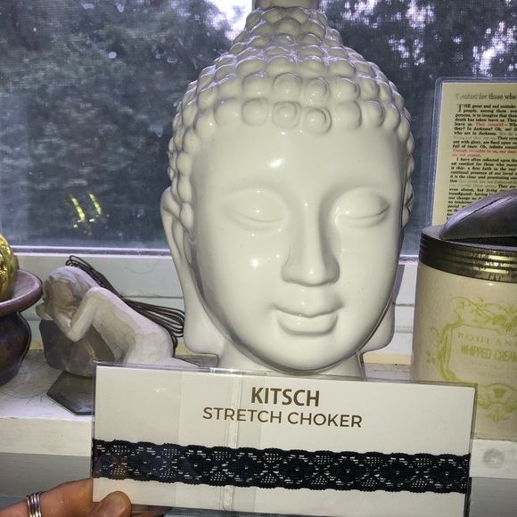 KITSCH stretch lace choker NEW - Picture 3 of 4